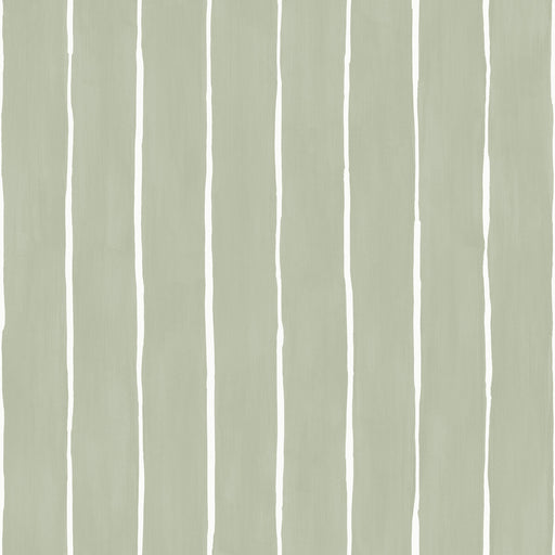 COLE & SON - MARQUEE STRIPE- SOFT OLIVE - Wallcovering by the Roll SOFT OLIVE