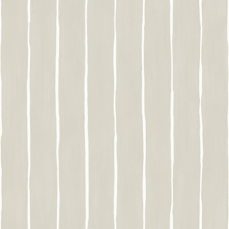COLE & SON - MARQUEE STRIPE- SOFT GREY - Wallcovering by the Roll SOFT GREY