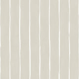 COLE & SON - MARQUEE STRIPE- SOFT GREY - Wallcovering by the Roll