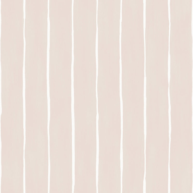 COLE & SON - MARQUEE STRIPE- SOFT PINK - Wallcovering by the Roll SOFT PINK