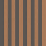 COLE & SON - REGATTA STRIPE- TAN + BLACK - Wallcovering by the Roll