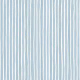 COLE & SON - CROQUET STRIPE- BLUE - Wallcovering by the Roll