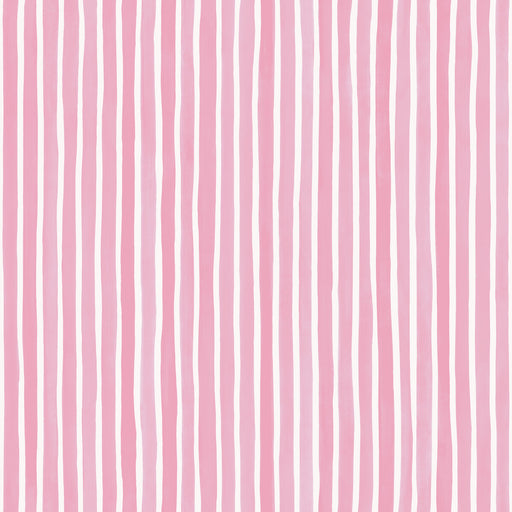 COLE & SON - CROQUET STRIPE- SOFT PINK - Wallcovering by the Roll SOFT PINK