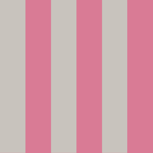 COLE & SON - GLASTONBURY STR- PINK+LINEN - Wallcovering by the Roll PINK+LINEN