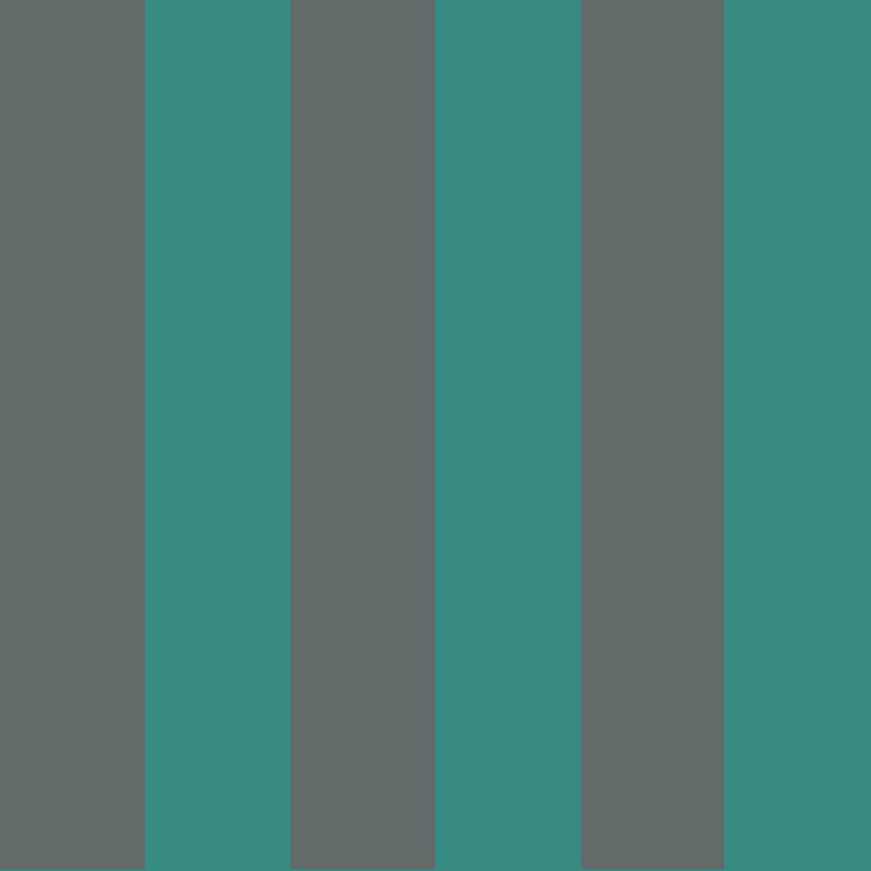 COLE & SON - GLASTONBURY STR- TEAL+CHARCOAL - Wallcovering by the Roll TEAL+CHARCOAL