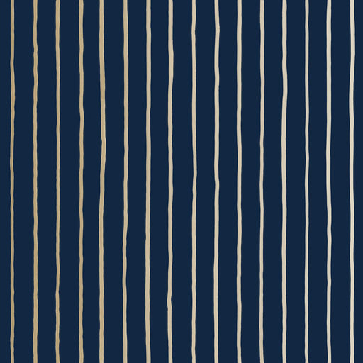 COLE & SON - COLLEGE STRIPE- INK - Wallcovering by the Roll INK