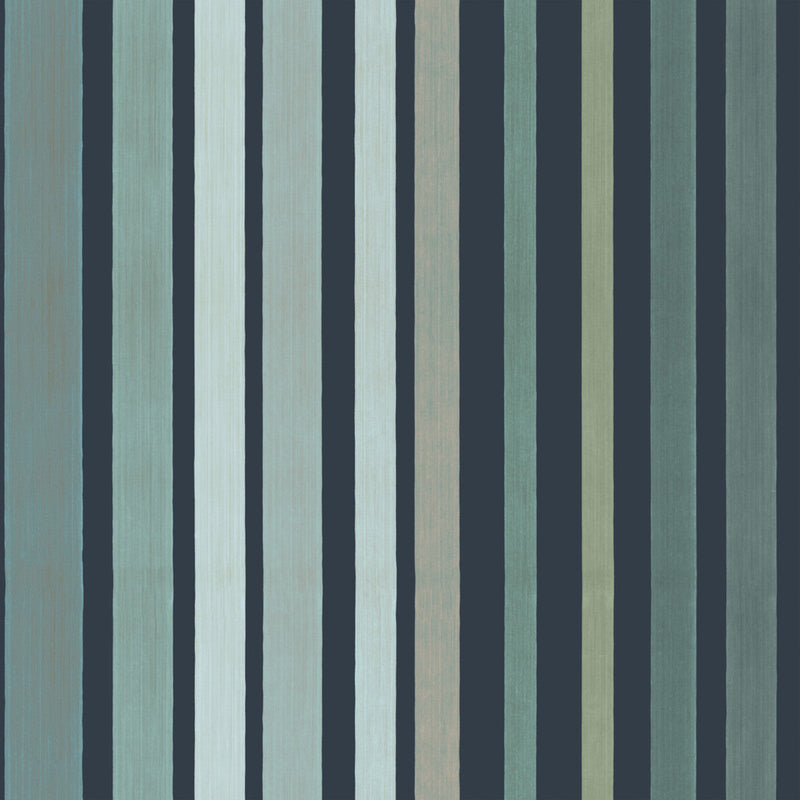 COLE & SON - CAROUSEL STRIPE- FROSTY GREEN - Wallcovering by the Roll FROSTY GREEN