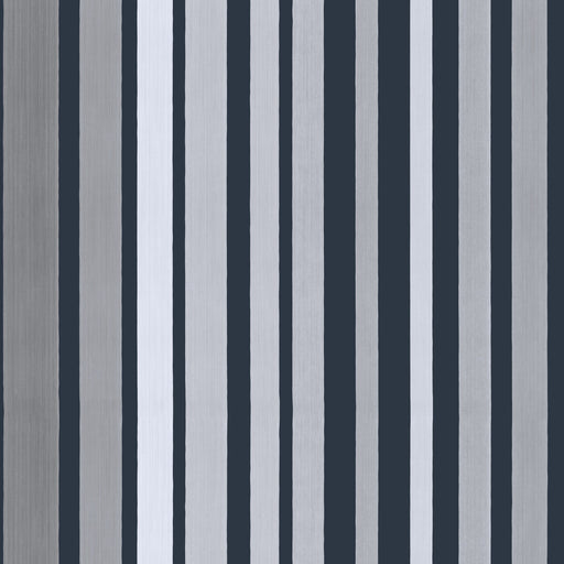 COLE & SON - CAROUSEL STRIPE- GREY - Wallcovering by the Roll GREY