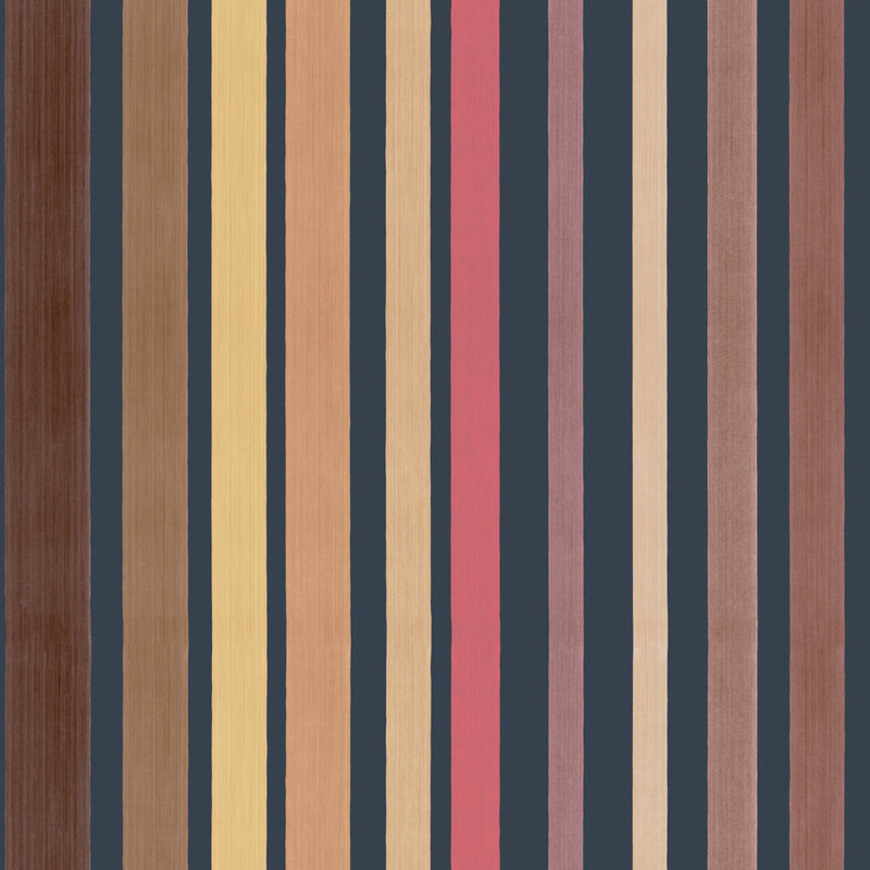 COLE & SON - CAROUSEL STRIPE- PINK - Wallcovering by the Roll PINK