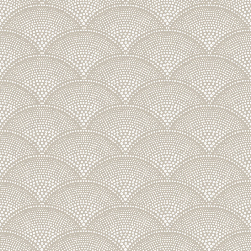 COLE & SON - FEATHER FAN- TAUPE - Wallcovering by the Roll TAUPE