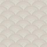 COLE & SON - FEATHER FAN- TAUPE - Wallcovering by the Roll