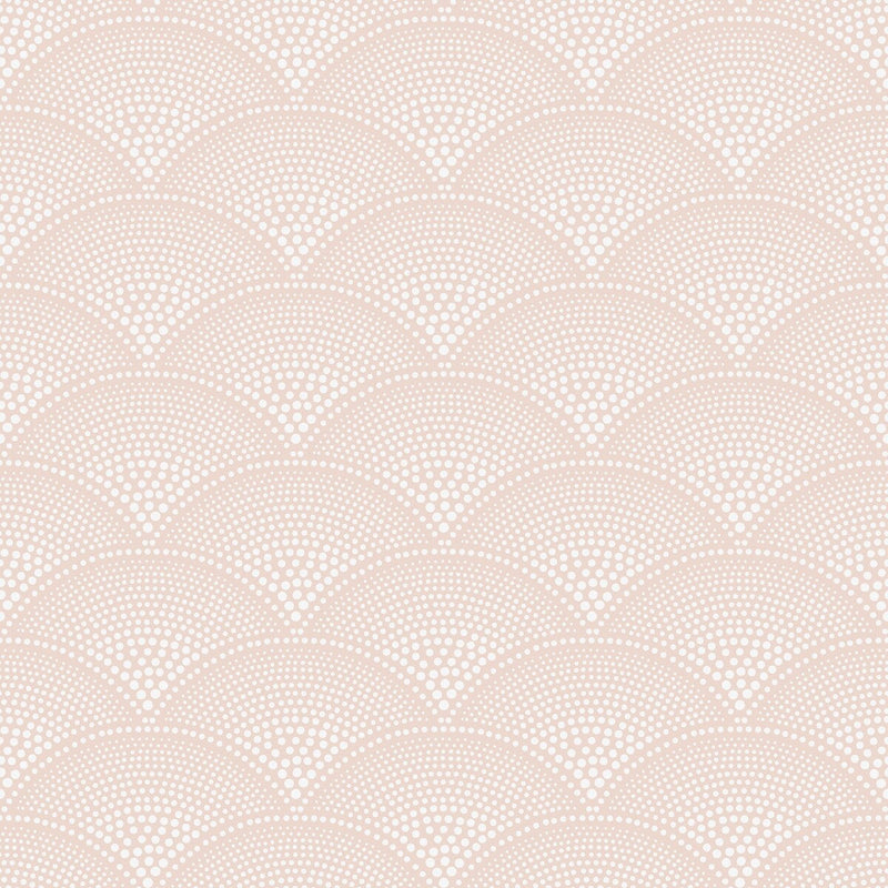 COLE & SON - FEATHER FAN- PLASTER PINK - Wallcovering by the Roll PLASTER PINK
