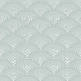 COLE & SON - FEATHER FAN- PRINT ROOM BLUE - Wallcovering by the Roll