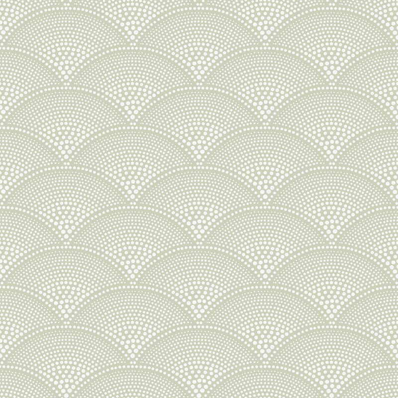 COLE & SON - FEATHER FAN- OLD OLIVE - Wallcovering by the Roll OLD OLIVE
