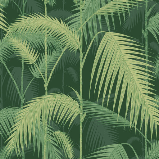 COLE & SON - PALM JUNGLE- LEAF GREEN - Wallcovering by the Roll LEAF GREEN