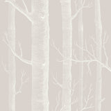 COLE & SON - WOODS- STONE/WHITE - Wallcovering by the Roll