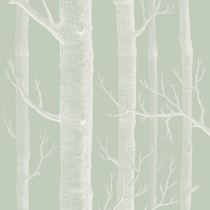 COLE & SON - WOODS- OLD OLIVE - Wallcovering by the Roll OLD OLIVE