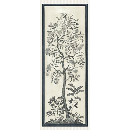 COLE & SON - TREES OF EDEN/ETERNITY- CHARCOAL & PARCHMENT - Wallcovering by the Roll CHARCOAL & PARCHMENT