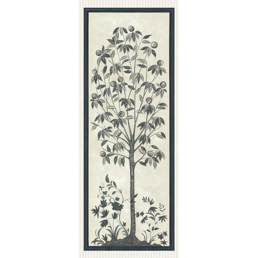 COLE & SON - TREES OF EDEN/LIFE- CHARCOAL & PARCHMENT - Wallcovering by the Roll CHARCOAL & PARCHMENT