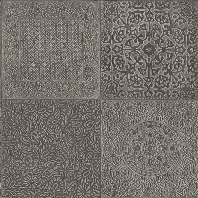 COLE & SON - BAZAAR- PEWTER - Wallcovering by the Roll PEWTER