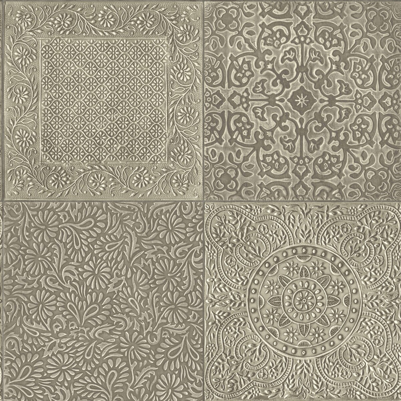 COLE & SON - BAZAAR- GILVER - Wallcovering by the Roll GILVER