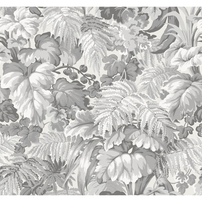 COLE & SON - ROYAL FERNERY- WARM GREY - Wallcovering by the Roll WARM GREY