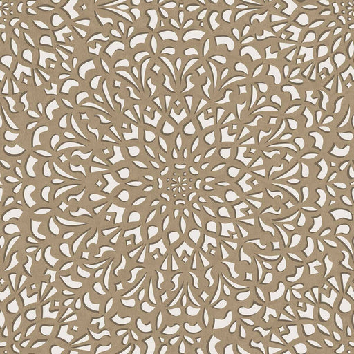 COLE & SON - MEDINA- GILVER & PARCHMENT - Wallcovering by the Roll GILVER & PARCHMENT
