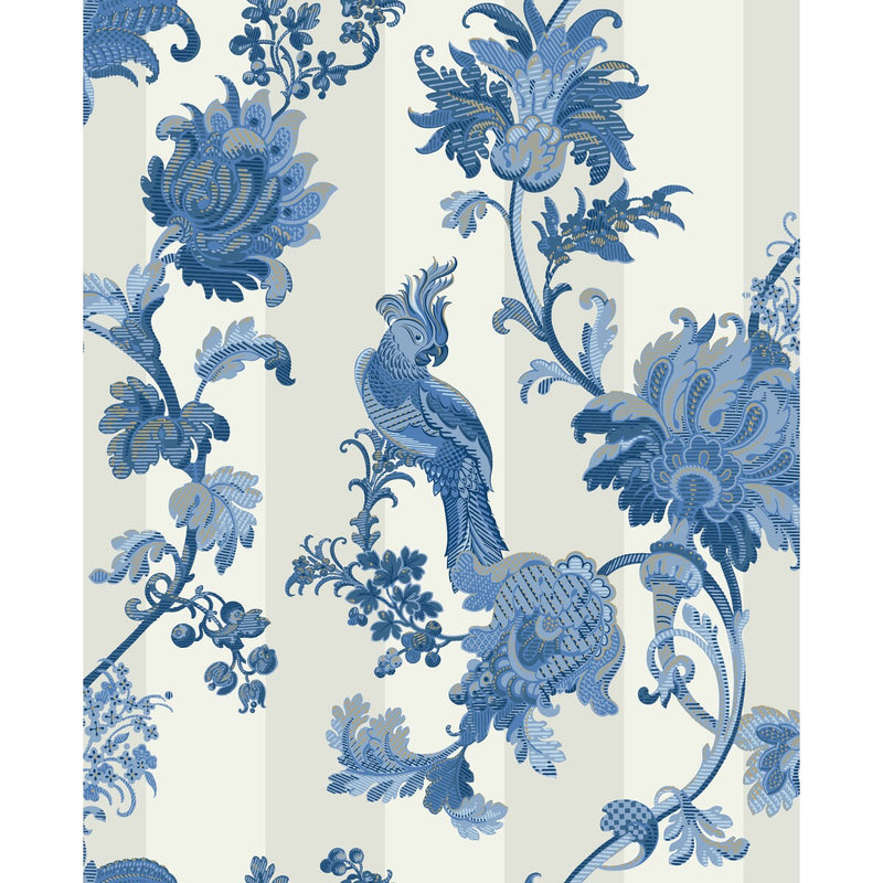COLE & SON - ZERZURA- CHINA BLUE - Wallcovering by the Roll CHINA BLUE