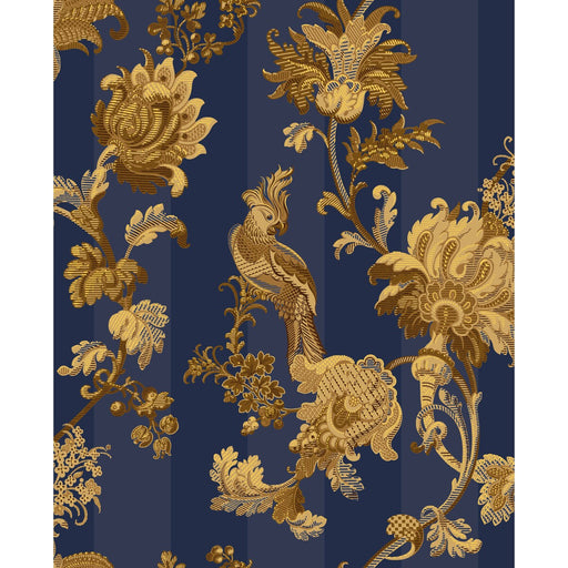 COLE & SON - ZERZURA- ROYAL BLUE & GOLD - Wallcovering by the Roll ROYAL BLUE & GOLD