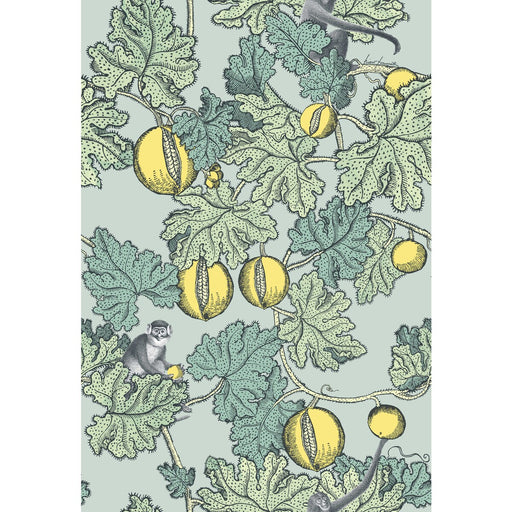 COLE & SON - FRUTTO PROIBITO- SEAFOAM & LEMON - Wallcovering by the Roll SEAFOAM & LEMON