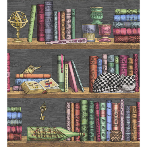 COLE & SON - LIBRERIA- RICH MULTI - Wallcovering by the Roll RICH MULTI