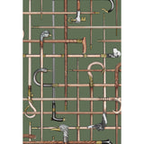 COLE & SON - BASTONI- FOREST GREEN - Wallcovering by the Roll