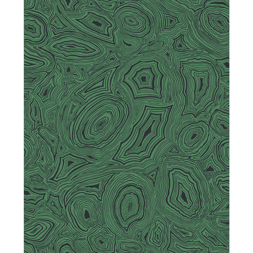 COLE & SON - MALACHITE- EMERALD/BLACK - Wallcovering by the Roll EMERALD/BLACK
