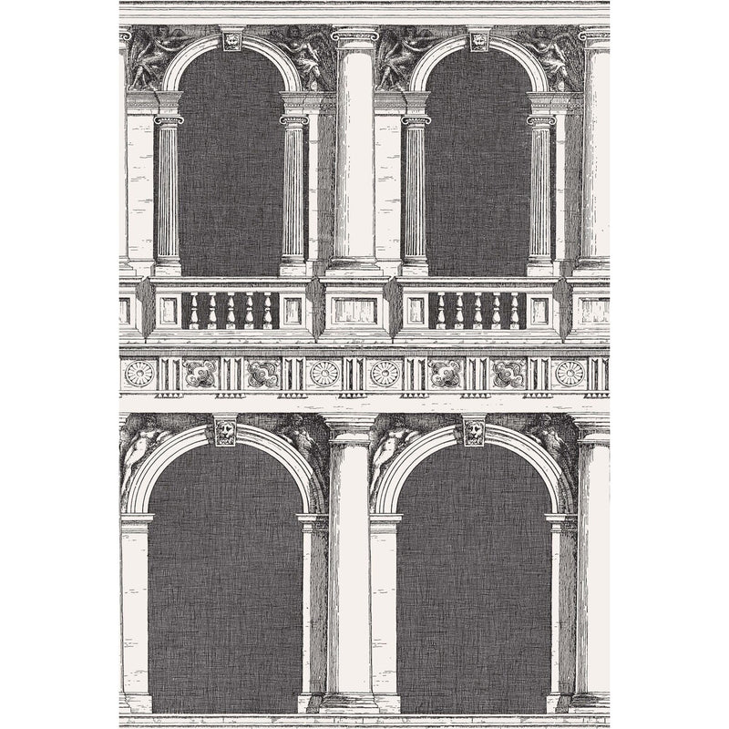 COLE & SON - PROCURATIE- BLACK/WHITE - Wallcovering by the Roll BLACK/WHITE