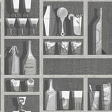 COLE & SON - COCKTAILS- SOOT/SNOW - Wallcovering by the Roll
