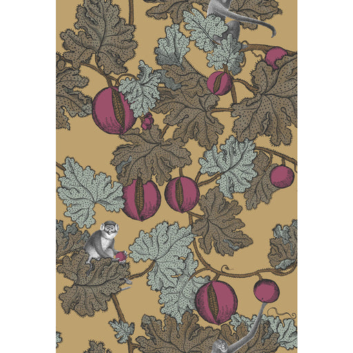 COLE & SON - FRUTTO PROIBITO- MAGEN/GLD - Wallcovering by the Roll MAGEN/GLD