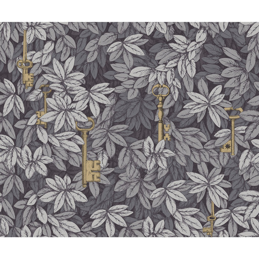 COLE & SON - CHIAVI SEGRETE- SBLUE/GREY - Wallcovering by the Roll SBLUE/GREY