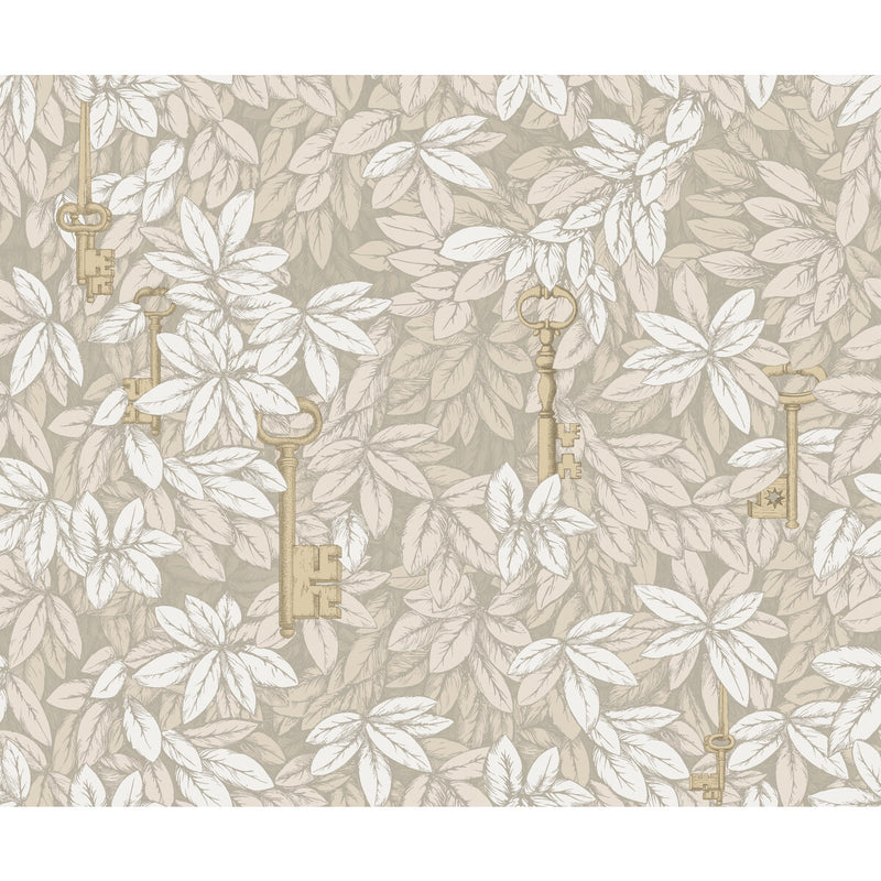 COLE & SON - CHIAVI SEGRETE- PARCHMENT - Wallcovering by the Roll PARCHMENT