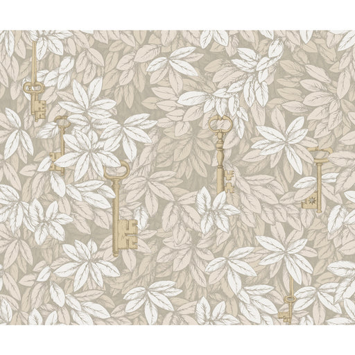 COLE & SON - CHIAVI SEGRETE- PARCHMENT - Wallcovering by the Roll PARCHMENT