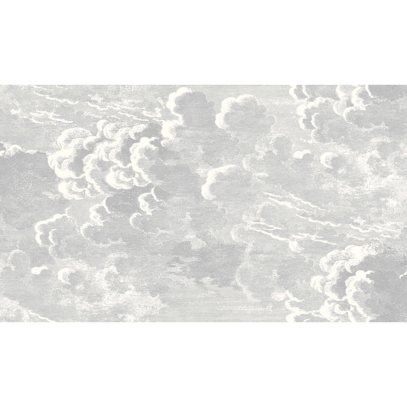 COLE & SON - NUVOLETTE- SOOT/SNOW - Wallcovering by the EACH SOOT/SNOW