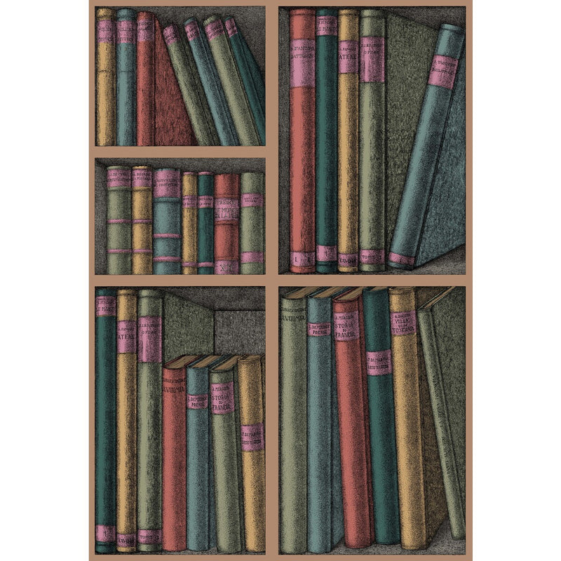 COLE & SON - EX LIBRIS II- FOREST - Wallcovering by the Roll FOREST