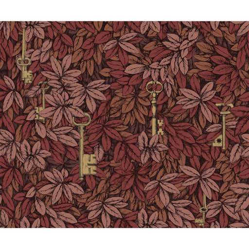 COLE & SON - CHIAVI SEGRETE- AUTUMNAL LEAVES - Wallcovering by the Roll AUTUMNAL LEAVES