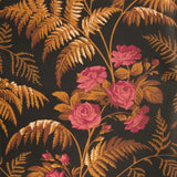 COLE & SON - ROSE- CERISE/B ORANGE/BLACK - Wallcovering by the Roll