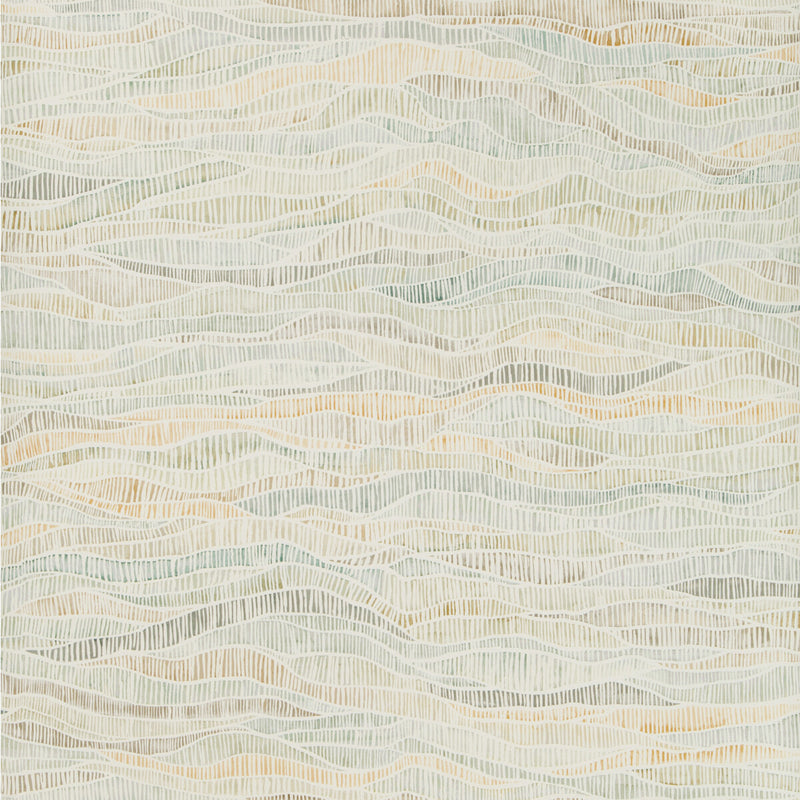 COLE & SON - MEADOW- BUTTERCUP/SAGE/SOOT - Wallcovering by the Roll BUTTERCUP/SAGE/SOOT