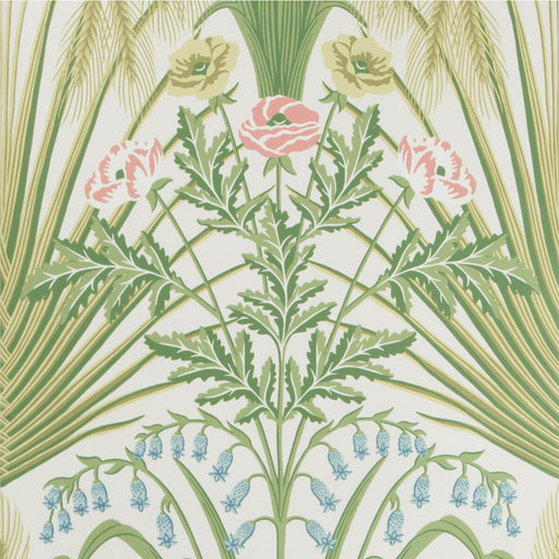 COLE & SON - BLUEBELL- SPRING GREEN/CRM - Wallcovering by the Roll SPRING GREEN/CRM