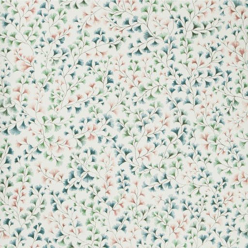 COLE & SON - MAIDENHAIR- PETROL/BLUSH/M - Wallcovering by the Roll PETROL/BLUSH/M