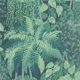 COLE & SON - FERN- VIRIDIAN AND TEAL - Wallcovering by the Roll