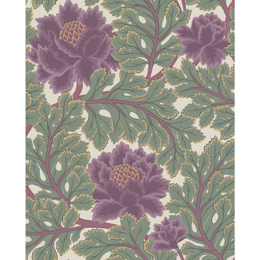 COLE & SON - AURORA WP- MULBERRY/SAGE/PARC - Wallcovering by the Roll MULBERRY/SAGE/PARC