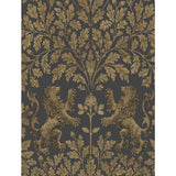 COLE & SON - BOSCOBEL OAK- ANT GOLD/BLK - Wallcovering by the Roll