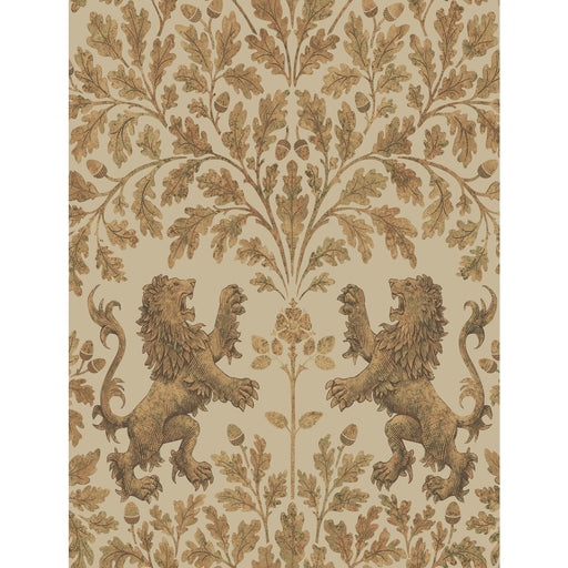 COLE & SON - BOSCOBEL OAK- M GOLD/OAT - Wallcovering by the Roll M GOLD/OAT